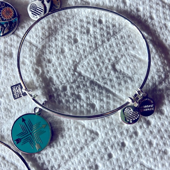 6 Alex and Ani Bracelets - Picture 4 of 7